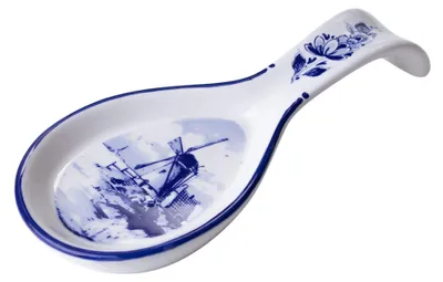 Heinen Delfts Blauw – Löffelablage Mühle – Bild 1