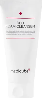 Obrázek produktu pro Medicube - Red Foam Cleanser - Jemná čisticí pěna pro mastnou a aknózní pleť 120 ml