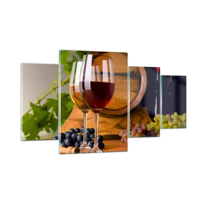 Produktbild von Bilder auf glas - Alkohol Fass trinken Flasche - 160x90cm - Glasbilder - Wandbilder - Kunstdruck - zum Aufhängen bereit - Wanddekoration aus Glas - Glas Bilder - Wandbild auf Glas - GDL160x90-2238