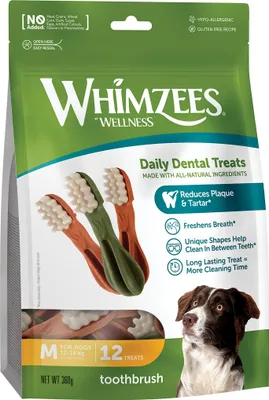 Produktbild von WHIMZEES Zahnbürste M - 12 Stück