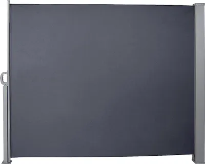 Immagine prodotto di EINFEBEN Tenda laterale Tende estensibili 160x300cm Protezione dalla privacy Protezione dal vento Protezione dal sole Tenda laterale a rullo Alluminio Grigio