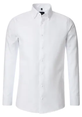 Produktbild von Venti - Modern Fit - Herren Langarm Business Hemd (144321500), Größe:43, Farbe:Weiß (000)