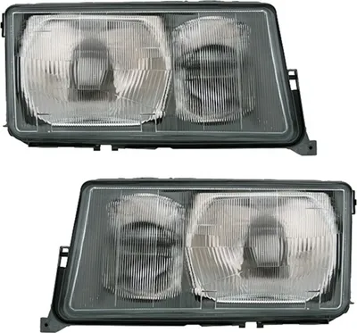 Produktbild von TYC Scheinwerfer Set für Mercedes W201 190 1/83-5/1993 Halogen H3 H4 Streuscheib