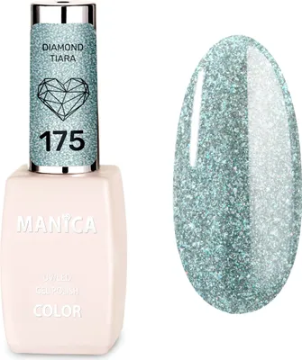 Obrázok produktu pre Manica LED/UV lak 10 ml – Diamond Tiara 175