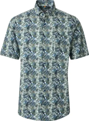 Produktbild von Redmond - Modern Fit - Herren Freizeithemd (261075999), Größe:XXL, Farbe:Grün(600)