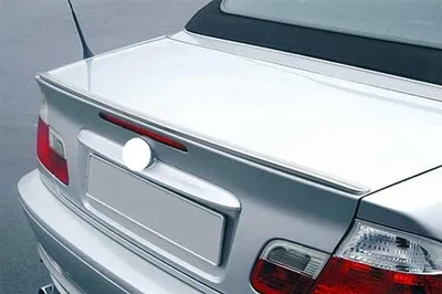 Produktbild von Heckspoiler Lippe für BMW 3er E46 Cabrio 2000-2007 Abrisskante Kofferraumspoiler