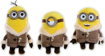 Produktbild von Minions  - Minion Ice Village Plüsch, 1 aus 3 verschiedenen Charaktere, 25-30 cm