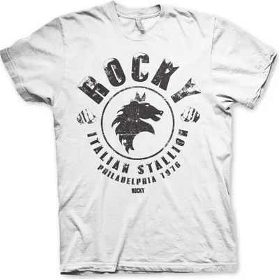 Produktbild von Rocky - Italian Stallion T-Shirt - Large - White