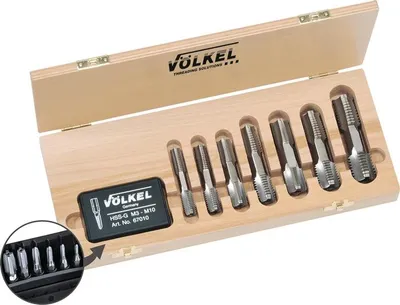 Produktbild von Völkel He x Tap Set G 1/8-1 HSS-G