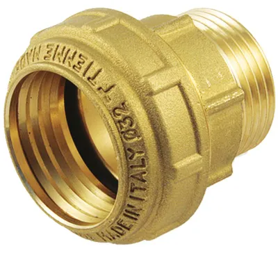 Productafbeelding van Rechte mannelijke koppeling voor polyethyleenbuis, PN 25, merk Tiemme, 50 x 11/2 inch