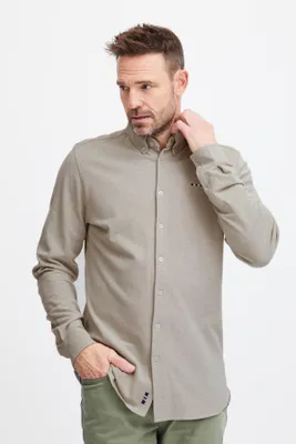 Produktbild von FQ1924 FQSteven Herren Hemd Freizeithemd Herrenhemd mit Kentkragen 100% Baumwolle Regular fit
