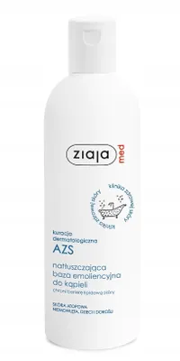 Zdjęcie produktu dla Ziaja Med, AZS baza natłuszczająca, emolient do kąpieli, 270 ml