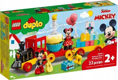 Produktbild von 10941 – LEGO DUPLO – Mickey und Minnie Mice Birthday Train