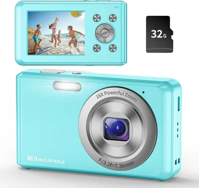 Produktbild von Vivitar Digitalkamera mit 32G Micro SD Karte, 1080P Kinderkamera 44MP HD