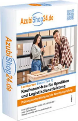 Obrázok produktu pre Lernkarten Kaufmann für Spedition und Logistikdienstleistung Prüfungsvorbereitung