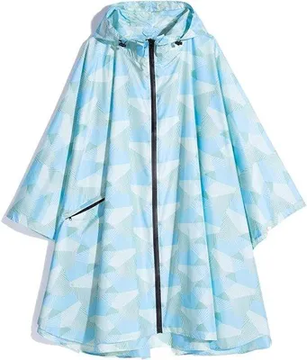 Produktbild von Famanu Regenjacke Wasserfest mit Kapuze und Reißverschluss - Einheitsgröße