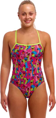 Produktbild von Funkita Single Strap One Piece Badeanzug Rosa AUS 8 Damen Rosa AUS 8
