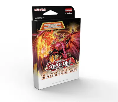 Produktbild von Yu-Gi-Oh! Blazing Dominion 3-Pack Tuckbox Deutsch