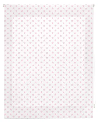 Stoff-Rollo, semitransparent, rosa, 140 x 250 cm
