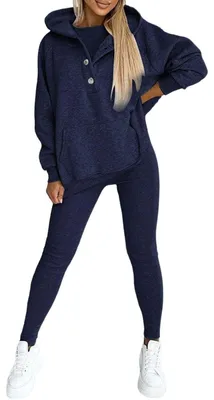 Immagine prodotto di Elzusha - Felpa sportiva da donna con cappuccio
