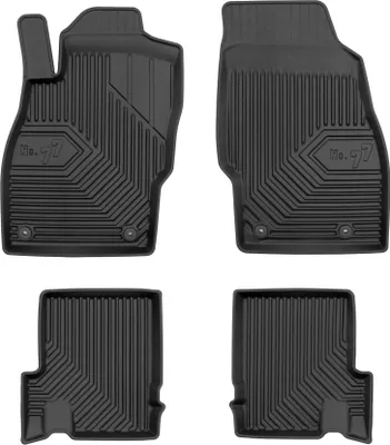 Produktbild von FROGUM Gummimatten Autofussmatten für Opel Adam 2012-2019