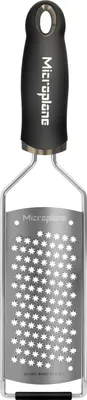 Immagine prodotto di Grattugia a stella - L 31,5 cm - nero - acciaio inox - gomma