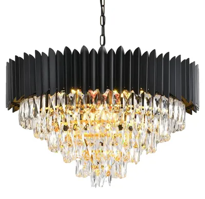 Zdjęcie produktu dla Żyrandol, regulacja wysokości, elegancki design, 300 W, 7, regulowany