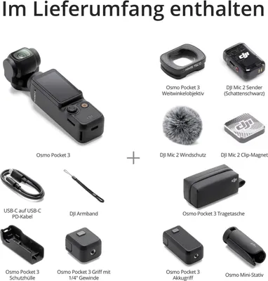 Obrázok produktu pre DJI Osmo Pocket 3 Creator Combo