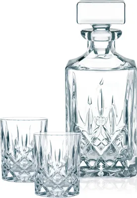 Obrázek produktu pro Nachtmann Noblesse, Průhledná, Sklo, 3 kusů, Kulatý, Noblesse