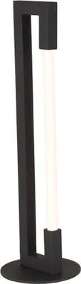 Produktbild von LABEL51 Tischlampe Futuro - Schwarz - Metall - 16x16x53 cm