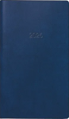 Produktbild von BRUNNEN Taschenkalender Mod. 750 '26 | A6, Kunststoff, blau