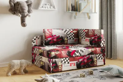 Produktbild von Kaiser Möbel Kinderbett Kindersofa mit schlaffinktion und bettkasten, wachsendes Bett WINNIE F1 Links