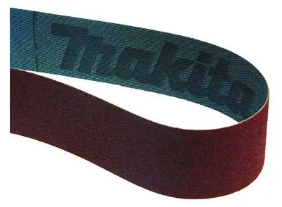 Image de Lot de 5 Bandes abrasives MAKITA 30 x 533 mm pour bois métal pour ponceuse à bande MAKITA 9031