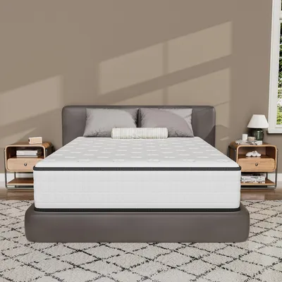 Produktbild von DEWINNER Matratze, 90 x 200, Schaumstoff 30 cm und Memory-Schaum-Matratze, perfekte Unterstützung, hohe Widerstandsfähigkeit, ultra-atmungsaktiv