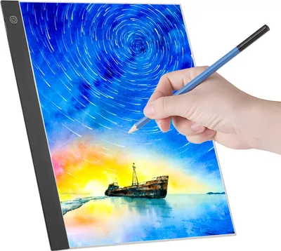 Produktbild von Aibecy A3 LED svetelný panel Graphics Tablet Light Pad Digital Tablet Copyboard s 3 úrovňami stmievateľného jasu pre Diamond Painting
