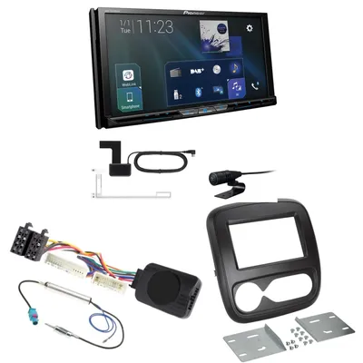 Produktbild von Pioneer AVH-Z9200DAB Bluetooth USB DAB+ CarPlay MP3 Einbauset für Opel Vivaro B