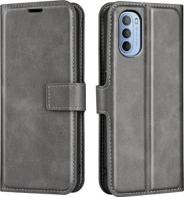 Produktbild von Motorola Moto G31 / G41 Hülle - Coverup Deluxe Klapphülle - Grau