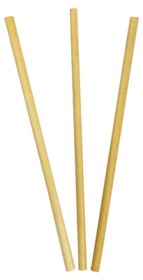 Produktbild von 10 ökologische Holz-Strohhalme 20 cm - Einheitsgröße