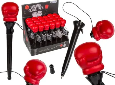 Produktbild von Lustiger Stift - Roter Boxhandschuh - Geschenk für den Kampfsportfan