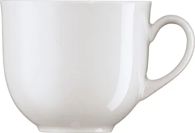 Produktbild von Arzberg Vorteilset Vorteilset 2 Stück Form 1382 Weiss Kaffee-Obertasse 0,18 L 41382-800001-14742 und Geschenk + Spende