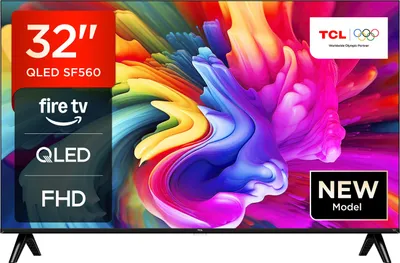 Produktbild von TCL 32SF560 QLED Fernseher 32 Zoll Fire TV Full HD Smart TV HDR Fernseher Alexa Triple-Tuner (2026)