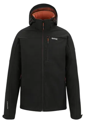 Image de Regatta - Veste softshell « Arana » pour homme, imperméable RG13099 (L) (noir brique)