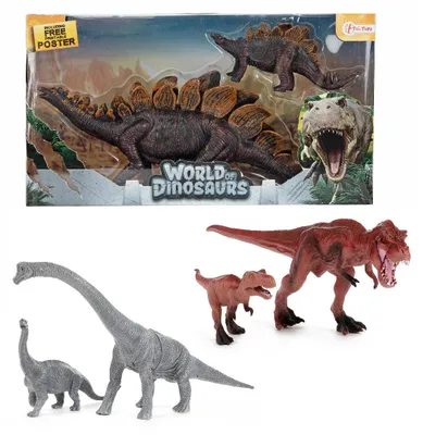 Produktbild von Dinosaurier Spielfigur Mutter mit Kind - Spielzeug Dino Set - 4 Varianten