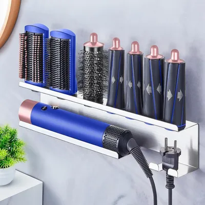 Produktbild von Fönhalter Organizer Edelstahl silber