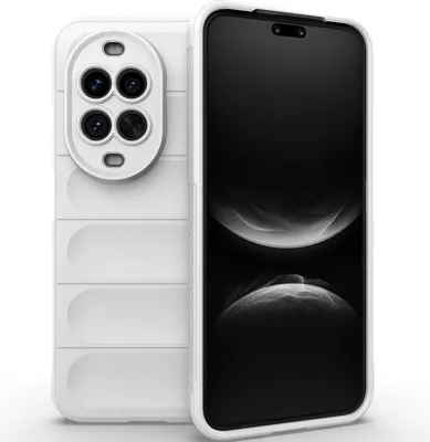 Produktbild von Handyhülle für Huawei Nova 14 Ultra Weich TPU Silikon Stossfest Anti-rutsch Hülle Weiß