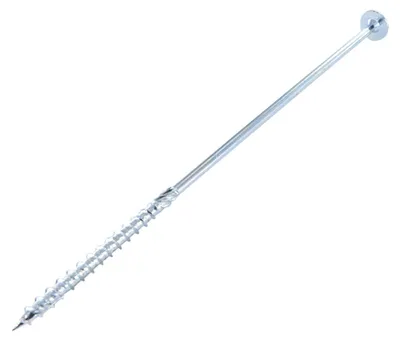 Produktbild von Spanplattenschrauben Tellerkopfschrauben T40 10X340 Verzinkt