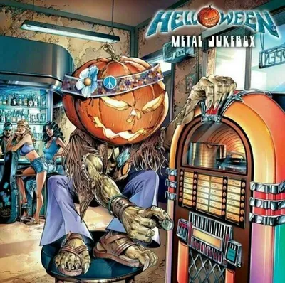 Image de Helloween - Metal Jukebox (vinyle orange et rouge éclaboussé) (LP)