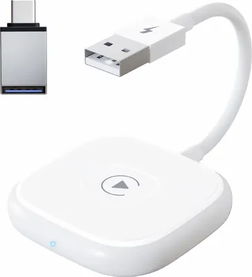 Produktbild von C61C Wireless Carplay Adapter Dongle mit USB-C Adapter für Auto System Radios