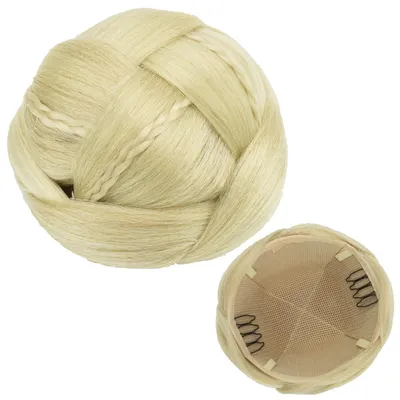 Produktbild von Chignon-Haargummi – Donut-Haarverlängerung für Hochzeiten