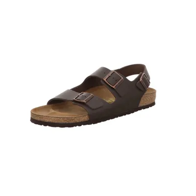 Produktbild von BIRKENSTOCK MILANO NATURAL LEATHER Brown
